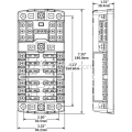 دوائر 12V ATC ATO Blade Fuse Clock Distribution